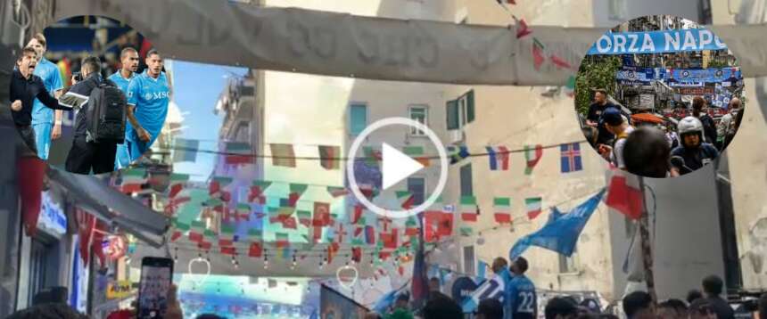Napoli, fiato sospeso e marea azzurra sognando lo scudetto. “Pedro Pedro” di Raffaella Carrà tra i vicoli (video) Napoli, fiato sospeso e marea azzurra sognando lo scudetto. “Pedro Pedro” di Raffaella Carrà tra i vicoli (video)