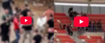 Picchiato davanti al figlio fuori dallo stadio di Bari: il pestaggio scatenato da una lite precedente (video)