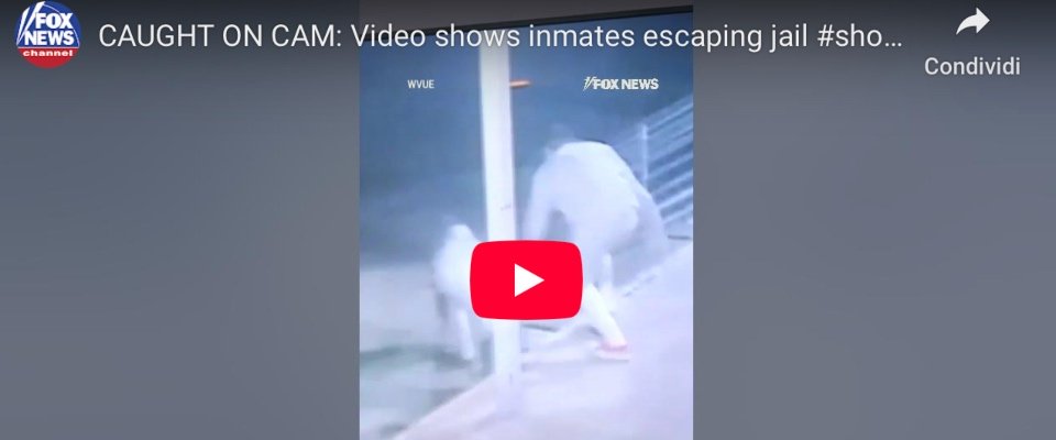 prigionieri in fuga dal penitenziario molti sono pericolosi e violenti è caccia all uomo a new orleans video da Secoloditalia.it prigionieri in fuga dal penitenziario molti sono pericolosi e violenti è caccia all uomo a new orleans video