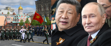 Putin Xi Giorno della Vittoria