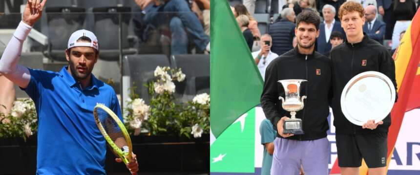Roand Garros, Berrettini salta, Sinner è già lì Roand Garros, Berrettini salta, Sinner è già lì