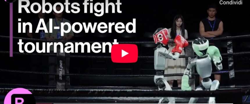 Anche i robot fanno pugilato: il primo incontro di boxe della storia tra intelligenze artificiali è stato organizzato in Cina (video)