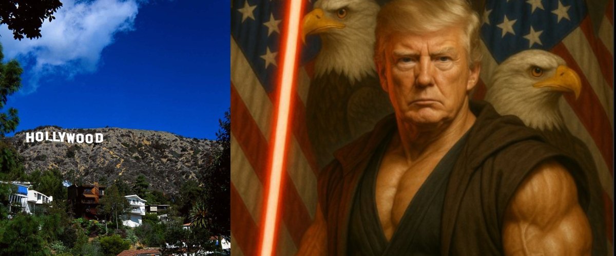 Trump versione Jedi lancia dazi al 100% sui film stranieri: “L’America torni protagonista del cinema” Trump versione Jedi lancia dazi al 100% sui film stranieri: “L’America torni protagonista del cinema”