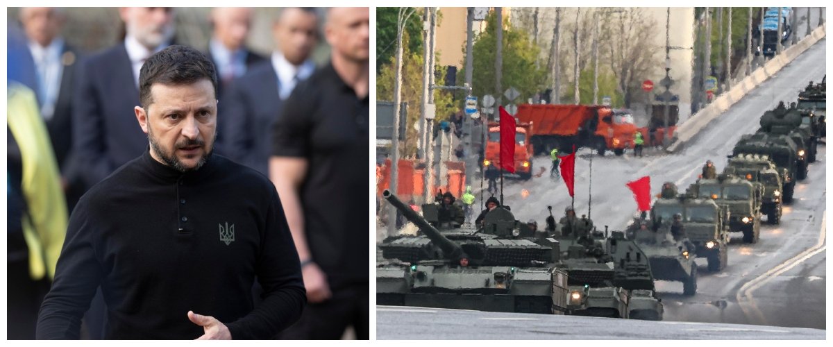 Zelensky: alla parata di Mosca potrebbero accadere incidenti. L’ira del Cremlino: se Kiev ci attacca, non arriva al 10 maggio Zelensky: alla parata di Mosca potrebbero accadere incidenti. L’ira del Cremlino: se Kiev ci attacca, non arriva al 10 maggio