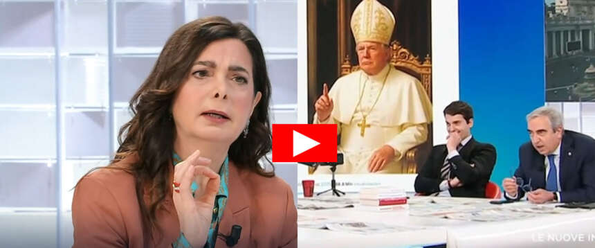 Gasparri fa perdere le staffe alla Boldrini sul Trump “Papa”. “Questurina!”: “Come si permette?” (video) Gasparri fa perdere le staffe alla Boldrini sul Trump “Papa”. “Questurina!”: “Come si permette?” (video)