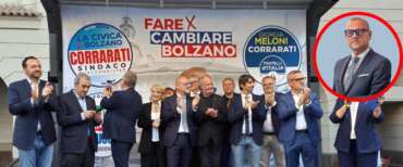 Bolzano verso uno storico ballottaggio con Claudio Corrarati