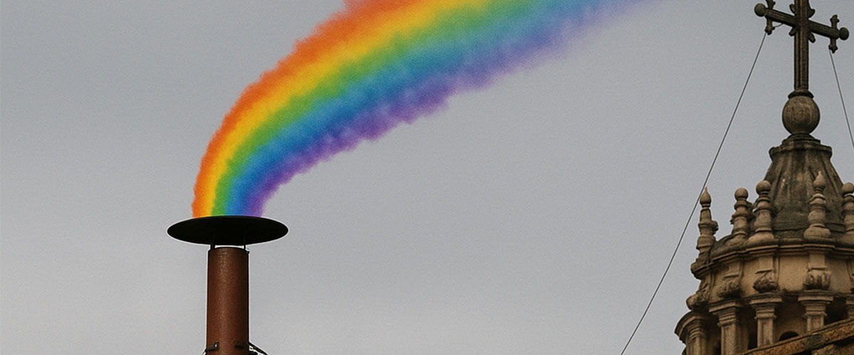 Fumata “arcobaleno” dal Conclave? Avanza l’incubo di un Papa di sinistra pro Lgbt e migranti. Ecco i nomi Fumata “arcobaleno” dal Conclave? Avanza l’incubo di un Papa di sinistra pro Lgbt e migranti. Ecco i nomi