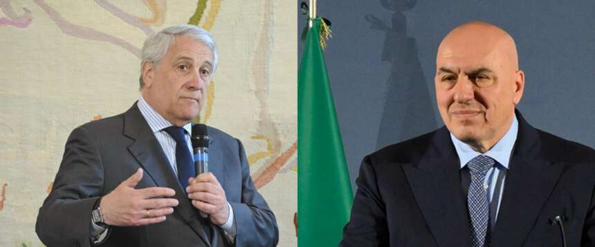 Antonio Tajani; Guido Crosetto Antonio Tajani; Guido Crosetto