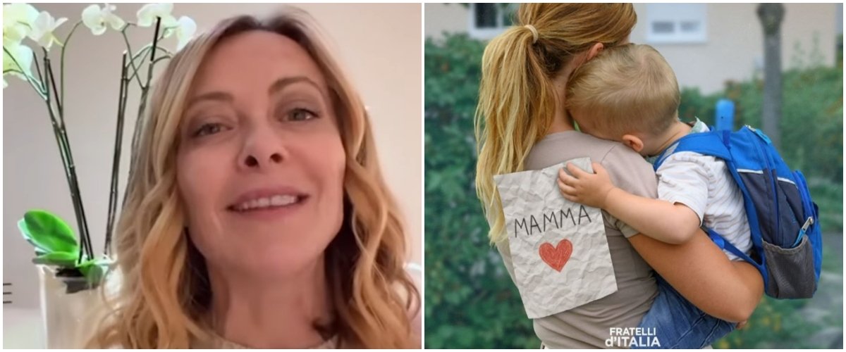 Festa della mamma, gli auguri social di Meloni: “È la sfida più impegnativa e straordinaria della vita” (video) Festa della mamma, gli auguri social di Meloni: “È la sfida più impegnativa e straordinaria della vita” (video)