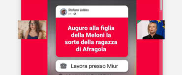 Orrore sul web. Docente augura alla figlia della Meloni di morire come Martina Carbonaro. Bignami: “Odio inaccettabile”
