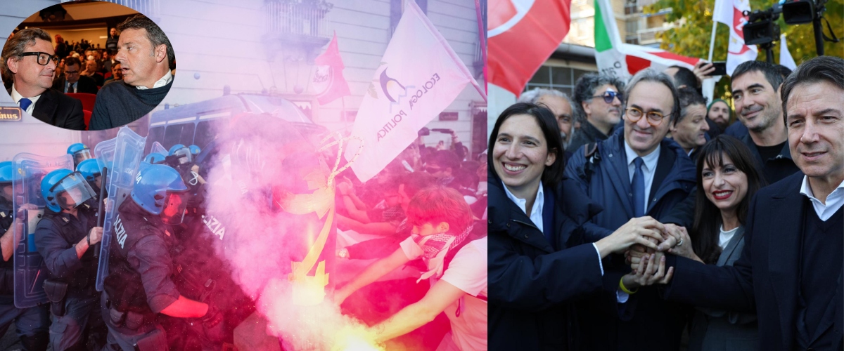 Gaza, il derby si avvicina. Renzi e Calenda in campo a Milano contro gli “alleati’ pro Pal a Roma. E i riformisti Pd si sdoppiano
