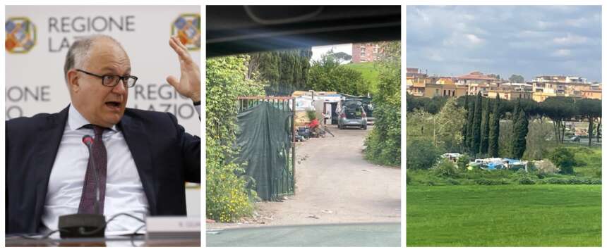 Lontano dal Conclave Roma sprofonda nel degrado: a Tor Bella Monaca spunta un altro campo rom Lontano dal Conclave Roma sprofonda nel degrado: a Tor Bella Monaca spunta un altro campo rom