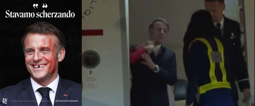 Macron schiaffeggiato, dopo il video spunta il labiale di Brigitte: “Stai lontano, perdente” Macron schiaffeggiato, dopo il video spunta il labiale di Brigitte: “Stai lontano, perdente”