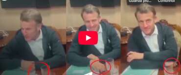 Macron nasconde un sacchetto con la cocaina? Un video “accusa” il presidente, poi arriva la spiegazione…
