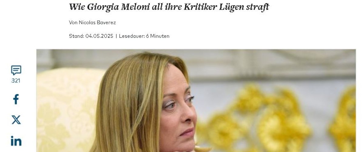 Miracolo Meloni da Secoloditalia.it miracolo meloni die welt leader forte e di successo ha smentito tutti i profeti di sventura