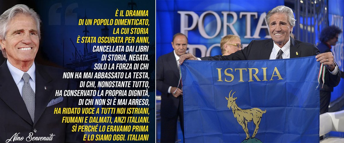 benvenuti campione anche sul ring della verità foibe massacro silenziato ci chiamavano esuli eravamo italiani