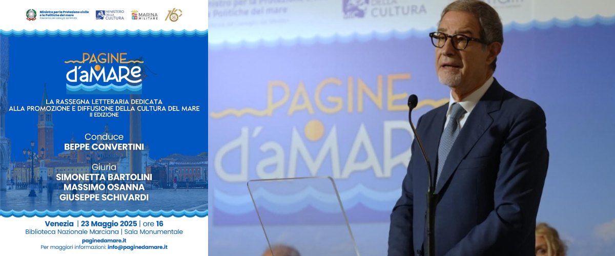 Torna Pagine d’aMare, il premio letterario che celebra la “cultura blu” e riconnette l’Italia alla sua anima costiera Torna Pagine d’aMare, il premio letterario che celebra la “cultura blu” e riconnette l’Italia alla sua anima costiera