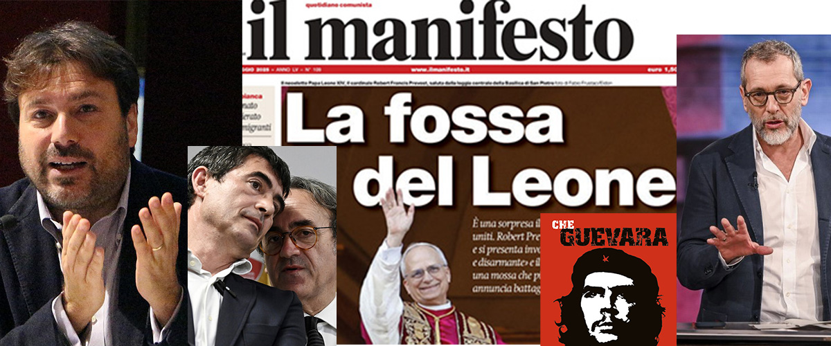 Da Formigli a Bonelli: è già scattata la falsa narrazione sul Papa “Che Guevara”, anti Trump e anti destra… Da Formigli a Bonelli: è già scattata la falsa narrazione sul Papa “Che Guevara”, anti Trump e anti destra…
