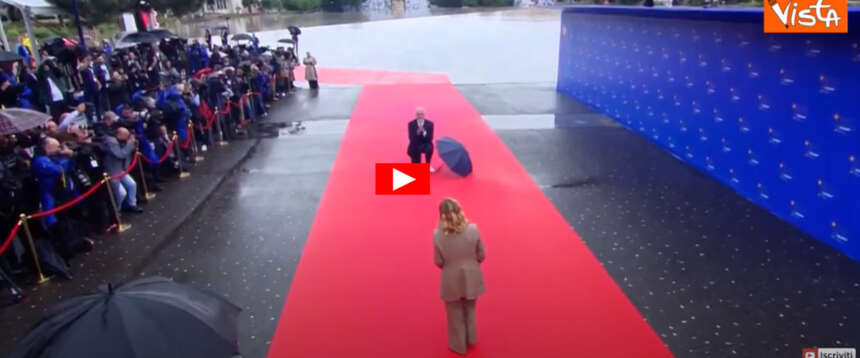 Albania, Rama in ginocchio per Giorgia (video). E la Meloni scuote l’Europa: “Radici e identità contro il declino” Albania, Rama in ginocchio per Giorgia (video). E la Meloni scuote l’Europa: “Radici e identità contro il declino”