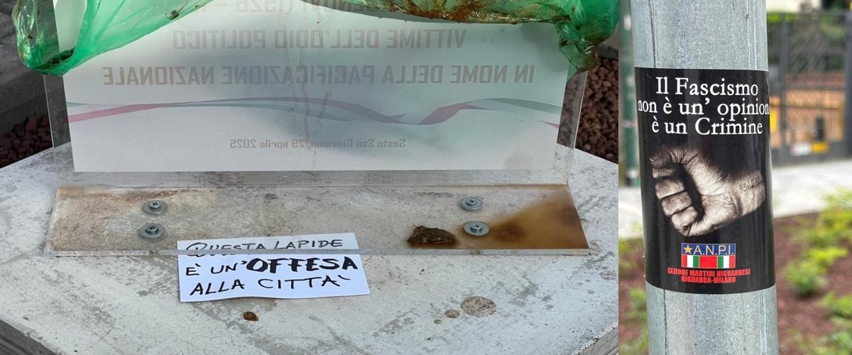 Non c’è da Secoloditalia.it non c è pace per ramelli ancora feci sulla targa a sesto san giovanni de corato serve un presidio di polizia h24