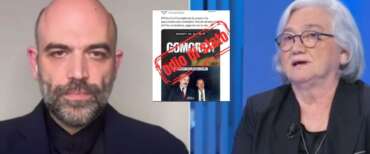 La sclerata di Saviano: “FdI non è un partito ma una banda”. L’assist di Rosy Bindi a La7: governo amico della mafia (video)