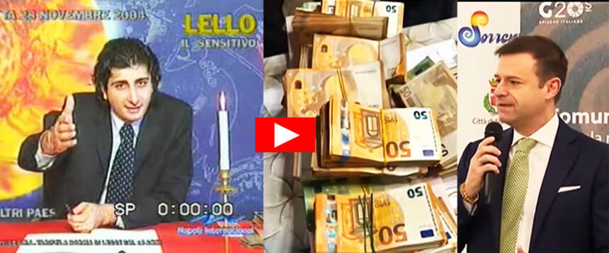 Mazzette rosse: a Sorrento soldi al sindaco infilati nel panettone, nel gabinetto e tra le carte del “sensitivo” Mazzette rosse: a Sorrento soldi al sindaco infilati nel panettone, nel gabinetto e tra le carte del “sensitivo”