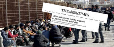 Migranti, il Regno Unito copia il modello Italia-Albania. “The Times” annuncia: “Pronto un accordo con il Kosovo”