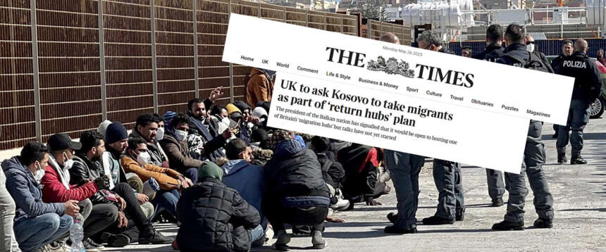 Migranti, il Regno Unito copia il modello Italia-Albania. “The Times” annuncia: “Pronto un accordo con il Kosovo”