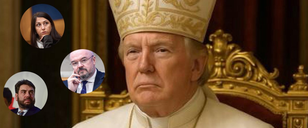 La sinistra si attacca pure alla foto di Trump vestito da Papa: «Meloni che dice?». Ma perfino il Vaticano non commenta La sinistra si attacca pure alla foto di Trump vestito da Papa: «Meloni che dice?». Ma perfino il Vaticano non commenta