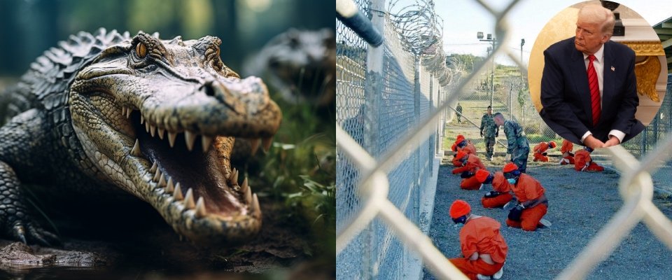l8217alcatraz dei coccodrilli in florida una prigione nella palude per ospitare i migranti irregolari da cacciare