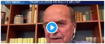 “Meloni al Quirinale? Per l’amor di Dio…”: Bersani terrorizzato dalla ipotesi della Gruber (video)