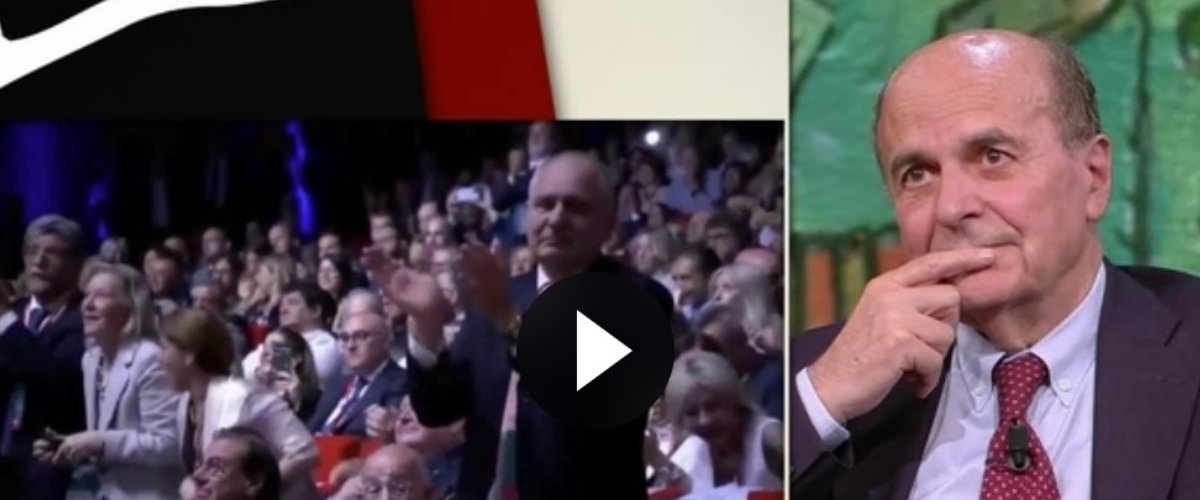 Bersani patetico, insulta i commercialisti per via della standing ovation a Meloni. Rivolta social (video) Bersani patetico, insulta i commercialisti per via della standing ovation a Meloni. Rivolta social (video)