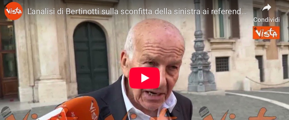 bertinotti le canta alla sinistra sul referendum ha dimostrato la sua impotenza democratici e lavoratori si sono abbandonati a vicenda