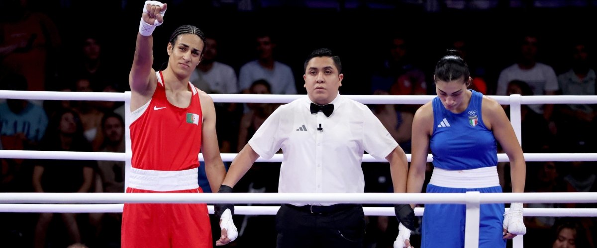 Imane Khelif fuori dal torneo di boxe in Olanda per il suo rifiuto di fare il test genetico sul sesso. Ora è obbligatorio Imane Khelif fuori dal torneo di boxe in Olanda per il suo rifiuto di fare il test genetico sul sesso. Ora è obbligatorio