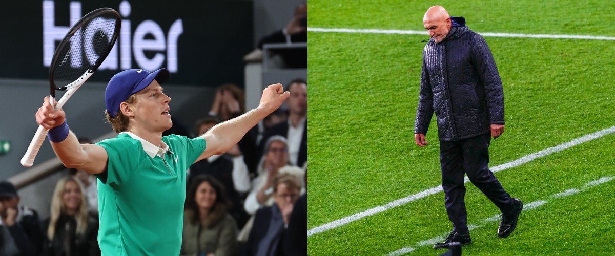 L’Italia che vince e quella che sprofonda nella vergogna. Tennis e Calcio, le due facce (molto diverse) dello sport italiano L’Italia che vince e quella che sprofonda nella vergogna. Tennis e Calcio, le due facce (molto diverse) dello sport italiano