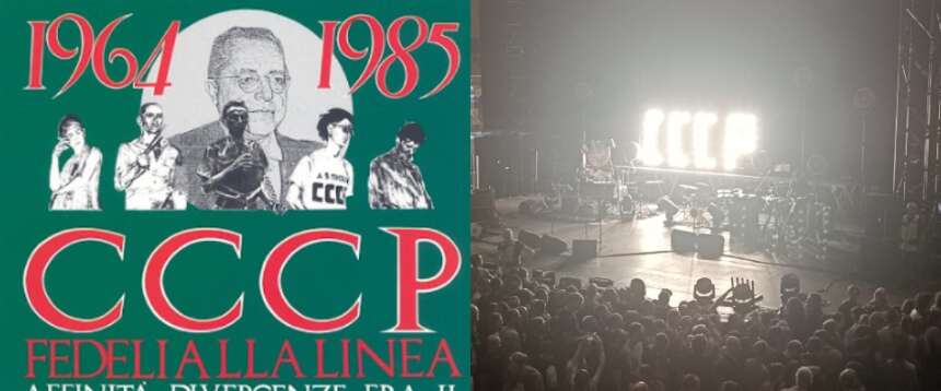 L’ultima volta dei Cccp a Roma: la punk band perde il pelo ma non il vizio di stupire, tra bandiere patriottiche e nostalgie comuniste L’ultima volta dei Cccp a Roma: la punk band perde il pelo ma non il vizio di stupire, tra bandiere patriottiche e nostalgie comuniste