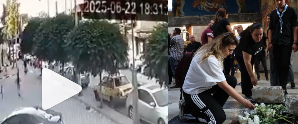 strage di cristiani a damasco gli ultimi istanti del terrorista islamico prima dell8217attentato video
