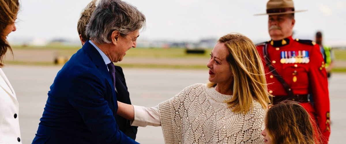 La guerra sul tavolo del G7 in Canada: Meloni guida il pressing per una de escalation La guerra sul tavolo del G7 in Canada: Meloni guida il pressing per una de escalation
