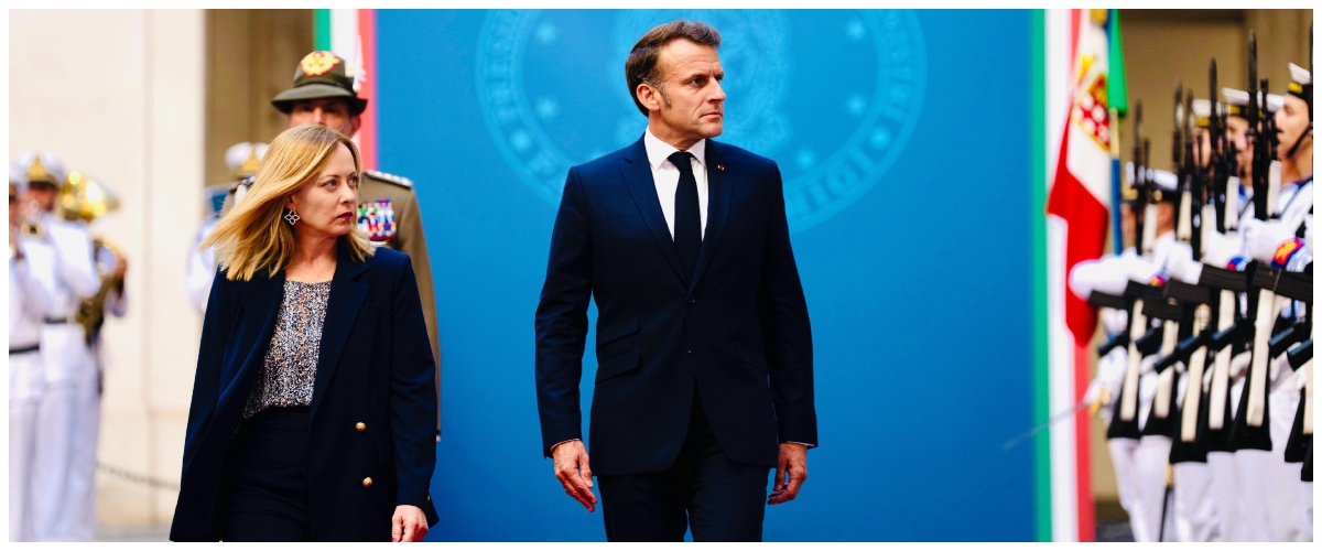 “Insieme con Macron per un’Europa più sovrana”: Meloni fa il punto sul bilaterale Italia Francia