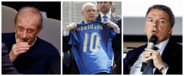 Napolitano, Fassino, Renzi