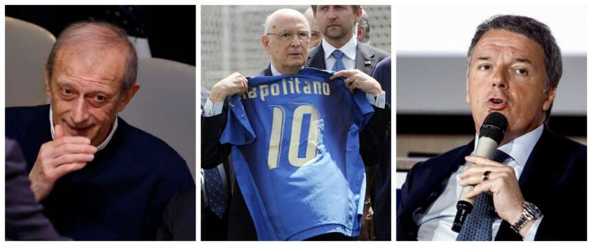Napolitano, Fassino, Renzi