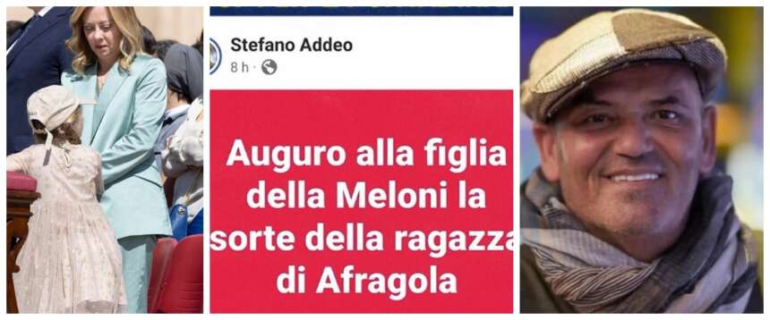 Chi è Stefano Addeo, l’insospettabile professore campano che ha firmato i post horror contro la figlia di Meloni Chi è Stefano Addeo, l’insospettabile professore campano che ha firmato i post horror contro la figlia di Meloni