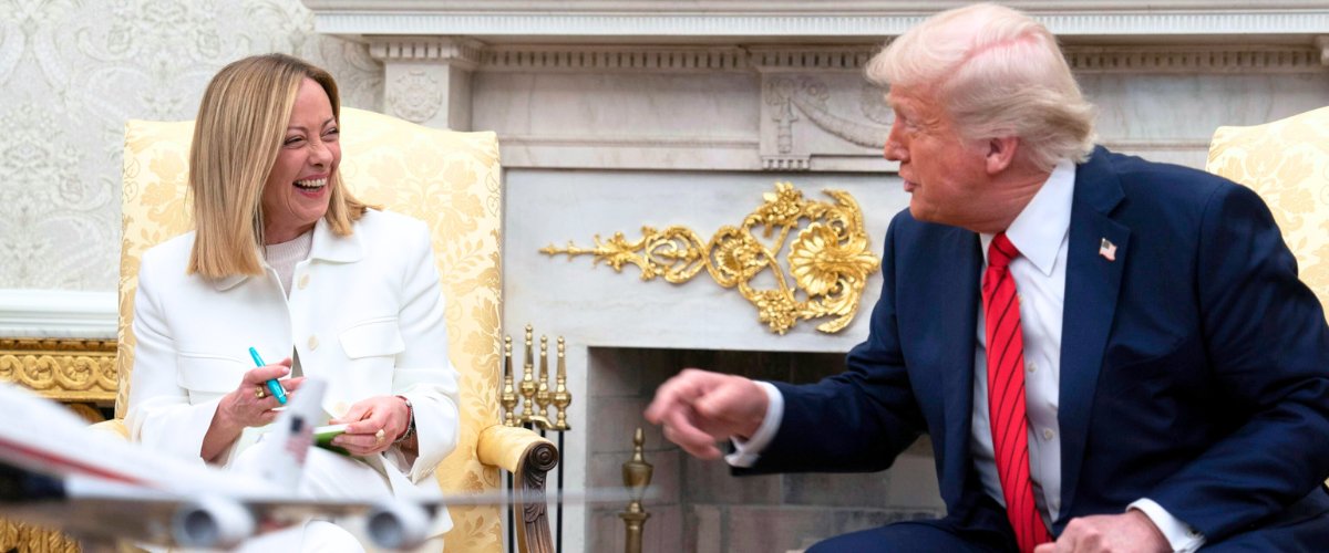 meloni come scudo contro i dazi di trump è l arma nemmeno troppo segreta dell europa bruxelles ne prenda atto