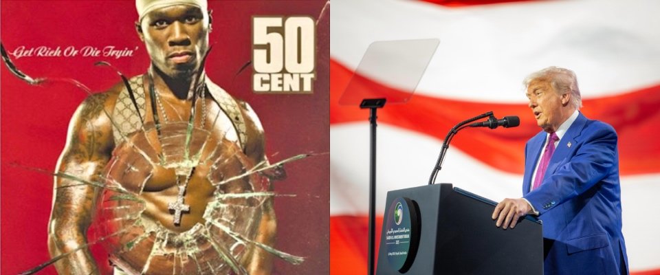 È in arrivo in Italia il rapper trumpiano 50cent: un suo brano è tra gli inni elettorali del presidente Usa (video) È in arrivo in Italia il rapper trumpiano 50cent: un suo brano è tra gli inni elettorali del presidente Usa (video)