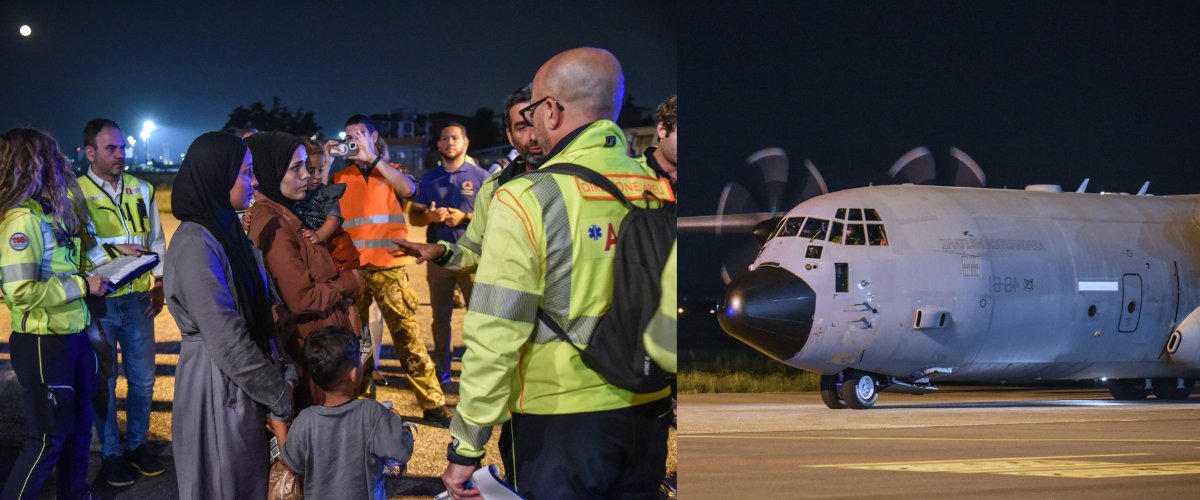 Da Eilat a Linate, l’Italia accoglie i bambini di Gaza. “Non vogliamo tornare, possiamo restare?”