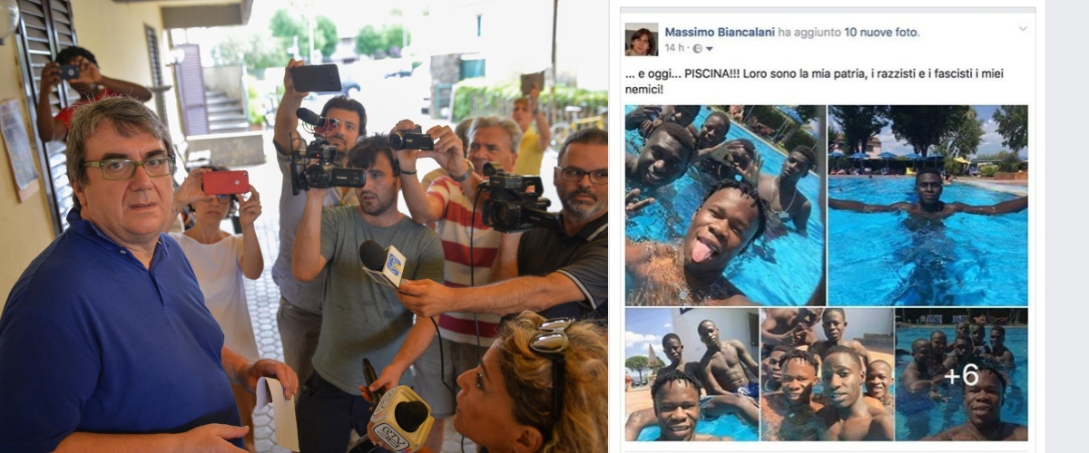 Sfrattati altri cento ospiti di don Biancalani: addio bagni in piscina, la parrocchia di Vicofaro torna ai fedeli Sfrattati altri cento ospiti di don Biancalani: addio bagni in piscina, la parrocchia di Vicofaro torna ai fedeli