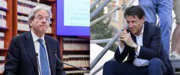 Paolo Gentiloni e Giuseppe Conte