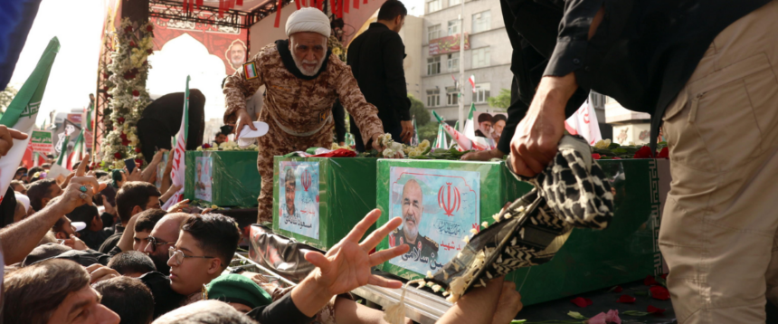 Iran Teheran funerali Iran Teheran funerali