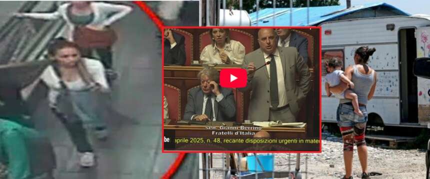 FdI contro le nomadi mamme e ladre: “Chi fa figli per rubare non è degno di farli”. La sinistra insorge