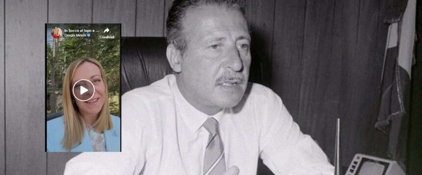 Maturità nel segno dei giovani “immaginati” da Paolo Borsellino. Il video della Meloni: “Forza ragazzi, siete il nostro orgoglio” Maturità nel segno dei giovani “immaginati” da Paolo Borsellino. Il video della Meloni: “Forza ragazzi, siete il nostro orgoglio”